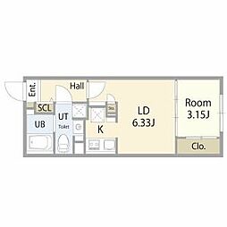 リーデンス今池 5階