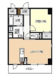 ロイヤル山王 4階/401