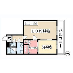 フェアモント21 2LDKの間取図画像
