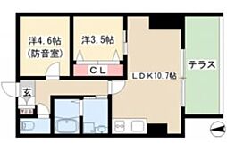 プロミネント岩塚 1階