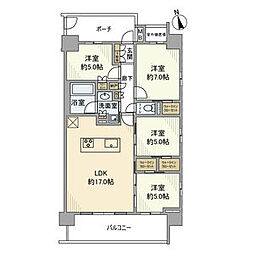 オープンレジデンシア御器所 4LDKの間取図画像