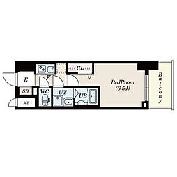 S-RESIDENCE上前津駅前 1Kの間取図画像