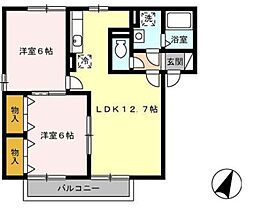 シャンクレールよもぎ台 C 2階