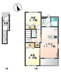 ア・フィールド 2階