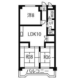 サンハイツ二城 3階