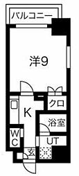 PlanBaim大須駅前 1Kの間取図画像