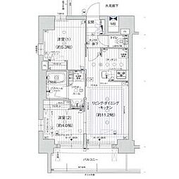 プレサンスロジェ車道駅前SOUTH 2階