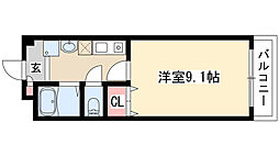 竹の山シールドハイツ 2階/203