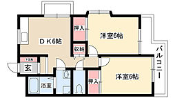 ライフ新緑 2階