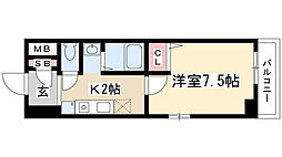 レジデンス滝子館 2階