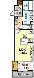 ルヴィータ剣町 1階/102