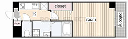エステムコート名古屋今池アーバンゲート 1Kの間取図画像