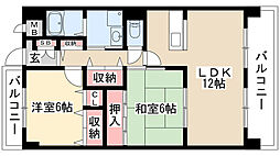 グランデージ竹越 2階