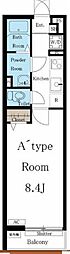 リブリ・ナゴヤドーム前 1Kの間取図画像