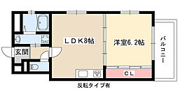 エムワン一社 7階/701