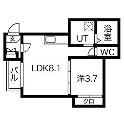 ハーモニーテラス乗越町 3階/302