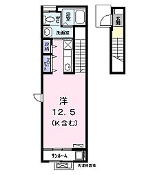 サニーシャトーII 2階/201