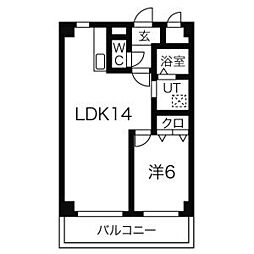 エステートほりかわ 6階/601