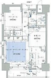 プレサンスロジェ丸の内 1SLDKの間取図画像