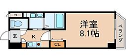 AHマンション泉 1Kの間取図画像