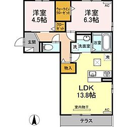 セレーノ古新 2階