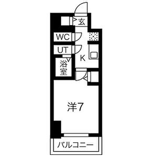 メイクス城西レジデンス 903｜愛知県名古屋市西区城西１丁目(賃貸マンション1K・9階・23.65㎡)の写真 その2