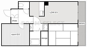 アークヒル 1002 ｜ 愛知県名古屋市西区上名古屋４丁目（賃貸マンション2LDK・10階・49.75㎡） その2