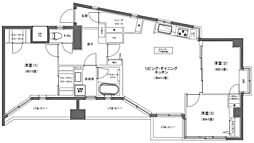 ライオンズマンション平間駅前 3LDKの間取図画像