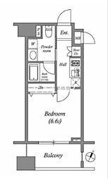 アーデン町田 1Kの間取図画像