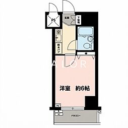 ダイホープラザ相模原3 1Kの間取図画像