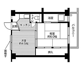 ビレッジハウス郷地9号棟 0302 ｜ 東京都昭島市郷地町３丁目10（賃貸マンション2K・3階・28.98㎡） その2