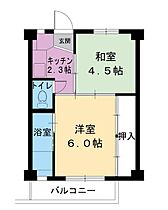 2階 / 2K / 28.98㎡