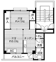 ビレッジハウス志雄2号棟 0508 ｜ 石川県羽咋郡宝達志水町子浦甲22-2（賃貸マンション2K・5階・33.61㎡） その2