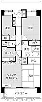 ビレッジハウス潮見タワー1号棟 0803 ｜ 東京都江東区潮見１丁目29-22（賃貸マンション3LDK・8階・65.18㎡） その2