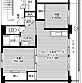 ビレッジハウス佐野菊川2号棟4階4.2万円
