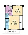 ビレッジハウス東大橋2号棟2階3.3万円