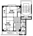 ビレッジハウス結城12階3.9万円