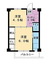4階 / 2K / 28.98㎡