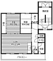 ビレッジハウス川沿45階4.4万円