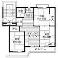 ビレッジハウス中桜田2号棟4階4.3万円