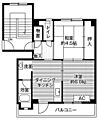 ビレッジハウス金ケ崎1号棟4階4.2万円