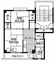 ビレッジハウス高木1号棟 0206 ｜ 岩手県花巻市高木第２０地割200-369（賃貸マンション2K・2階・33.51㎡） その2