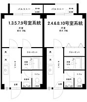 ビレッジハウス高花平4号棟 0103 ｜ 三重県四日市市高花平１丁目1番地6（賃貸マンション1K・1階・22.68㎡） その2