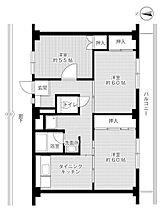 ビレッジハウス亀崎2号棟 0401 ｜ 愛知県半田市亀崎高根町２丁目20-7（賃貸マンション3DK・4階・57.96㎡） その2