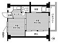 ビレッジハウス塔野地2号棟3階2.6万円