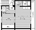 ビレッジハウス竜洋2号棟2階4.0万円