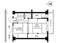 ビレッジハウス家下4号棟4階4.1万円