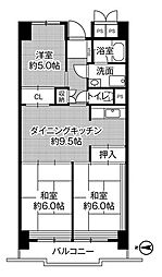 🉐敷金礼金0円！🉐ビレッジハウス木場タワー1号棟