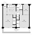 ビレッジハウス富木島6号棟3階4.1万円