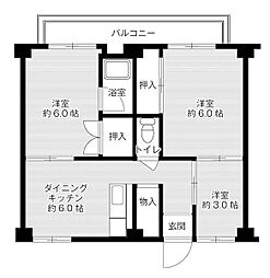 ビレッジハウス鈴蘭台4号棟 1階